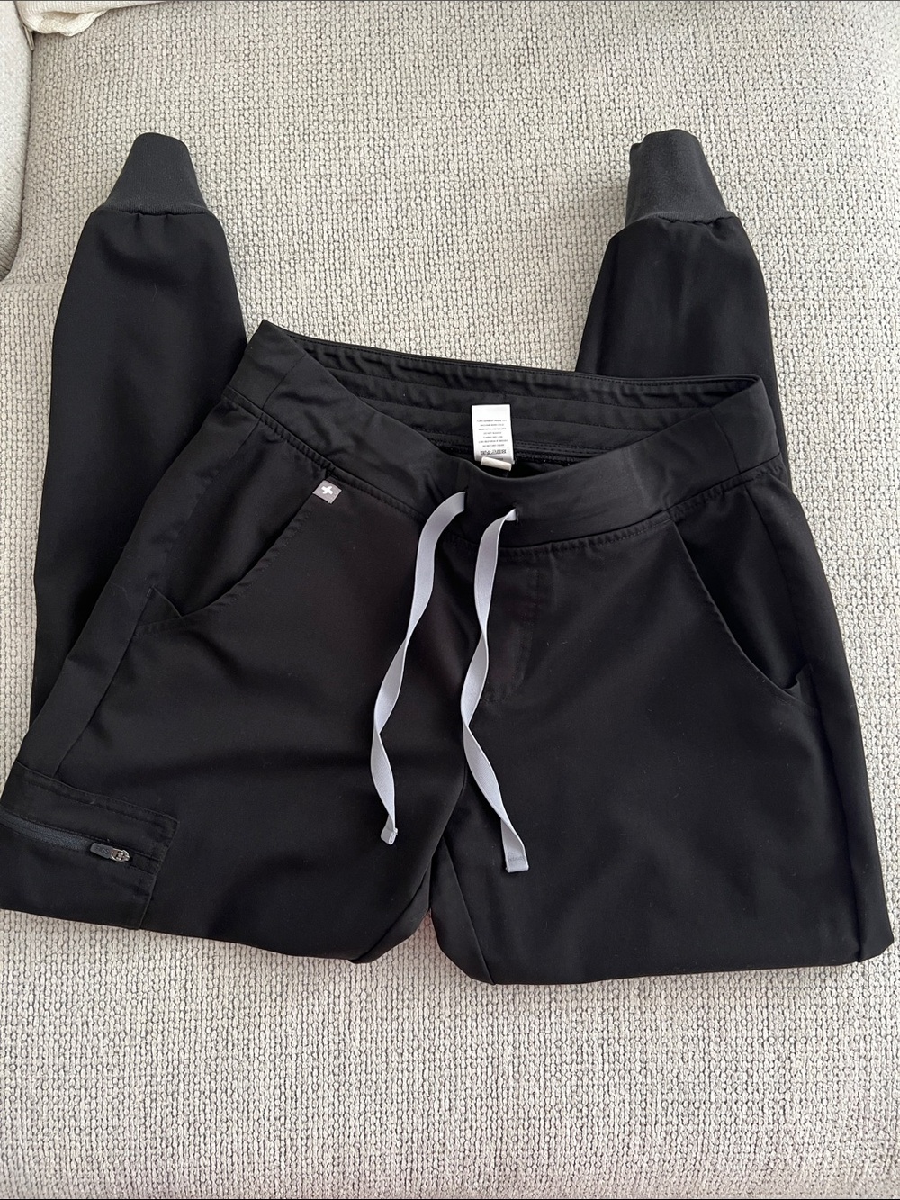 Figs Black Zamora Scrub Pants